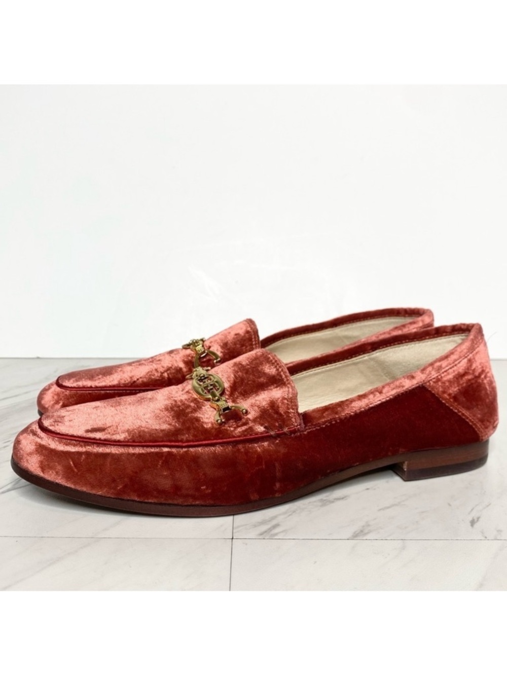 Sam Edelman Loraine Prima Bit Red Loafer 6M